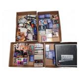 Collectible Trading Card Lot With Binders