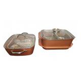 Copper Chef Square and Rectangular Bakeware Sets