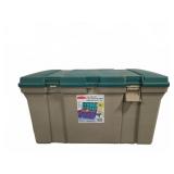 Rubbermaid Storage Tote With Camp Gear