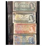 (4) Canada Banknotes