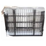 Two Bosely Large Freestanding Dog Cages