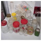 18 Clear Glass Jars