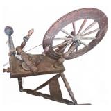 Wooden Spinning Wheel Fiber Tool