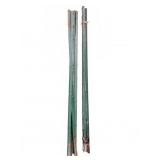 Green Metal Fence T-Posts- Lightweight
