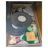 Vintage Reel-to-Reel Tapes and Metal Film Cans Lot