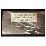 1996 US Mint Uncirculated Set with "W" Dime