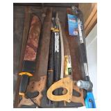Hand Saw, Loppers, Machete and Garden Tools