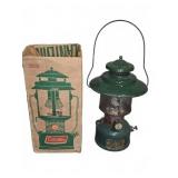 Coleman Model 220J Gas Lantern With Original Box