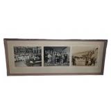 Framed 1964 Rochester Alumni Travel Group Photos