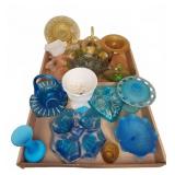 Pressed and Carnival Glass Dishes