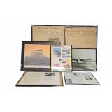 Amelia Earhart Memorabilia Lot with Framed Prints