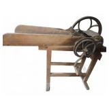Belcher & Taylor Feed Cutter Cast Iron and Wood