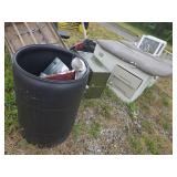 Scrap Metal.  Pots, Tools, Exercise Bike