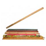Vintage Advertising Yardsticks Mixed Brands