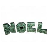 Lipper & Mann Noel Ceramic Candle Holders Set