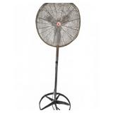 Industrial Metal Stand Fan With 12C Logo