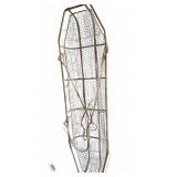 Wire Basket Stretcher with Straps