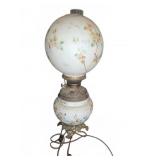 Hand Painted Gone With The Wind Electric Lamp