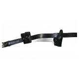 Don Hume Black Leather Gun Belt with Holster