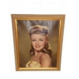 Albert Rhodes Oil Portrait Painting in Gold Frame