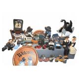 Painted Amish Folk Art Figures