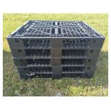 Plastic Pallets - Mid Weight 40"x48"x6
