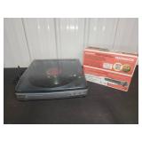 Aiwa PX-E850 Turntable With Magnavox TV Converter