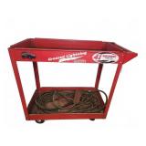 Greased Lightning Metal Rolling Utility Cart