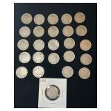 25 Liberty Head Nickels