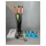 Archery Cross bolt Set W/ Case & Cable Locks