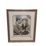 Black And White Hollywood Couple Photograph