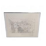 Paris Framed Drawing