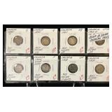 (8) Canada Silver Dimes