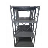 HOM-E-QUIP Steel Storage Shelving Units Set