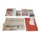 Titanic Books, Replica Newspaper, Collector