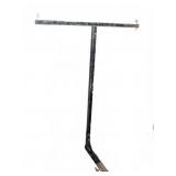 Heavy-Duty Metal T-Bar With Mounting Pins
