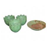 Fire-King Jadeite Bowls & Plate