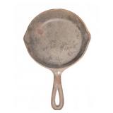 Vintage No. 3 Cast Iron Skillet With Pour Spouts