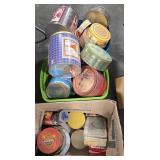 Decorative Tin Containers Collection