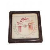 Palmer Manufacturing Square Metal Thermometer