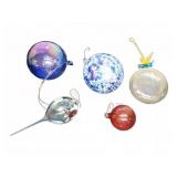 Hand Blown Glass Christmas Ornaments