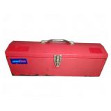 ServStar Red Metal Toolbox With Assorted