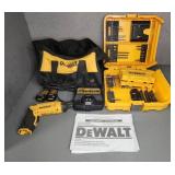 DeWalt 8V Drill Set with Batteries, Charger, Bits