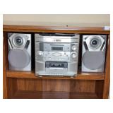 Emerson MS9700 6 CD Changer and Cassette Stereo