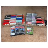 8-Track Tapes, Cassette Tapes, and DVDs