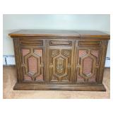 Zenith Wood Stereo Console w/ Turntable 40x18x25