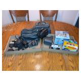Camera/Camcorder Lot With Konica FP-1, Kodak, More
