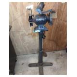 Sears Craftsman 6-Inch Bench Grinder on Stand