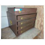 Lawson Products Metal Parts Cabinet With Hardware