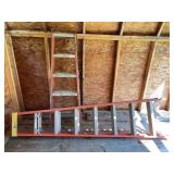 (2) Fiberglass Step Ladders, 8ï¿½ & 5ï¿½